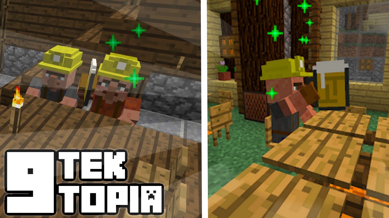 FALUSI KOCSMA ! - Minecraft TekTopia #9