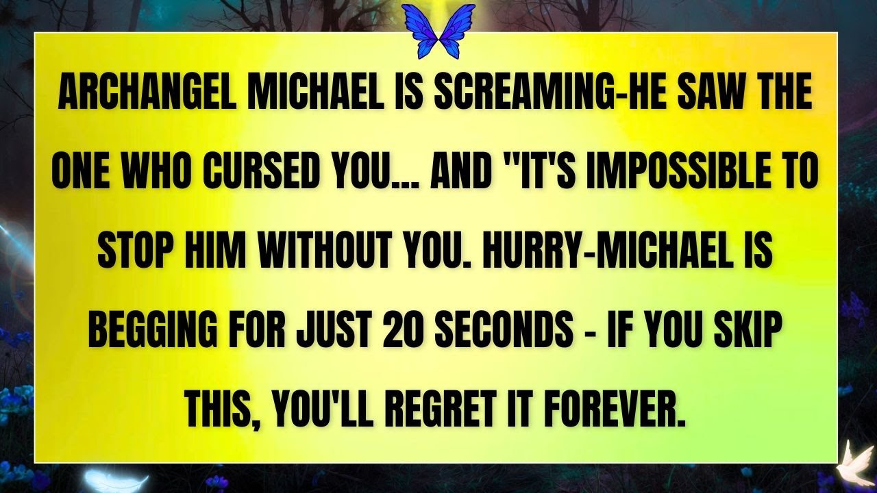 📃 ARCHANGEL MICHAEL IS CALLING OUT — HE SAW THE ONE WHO’S BEHIND THIS… ⚠️