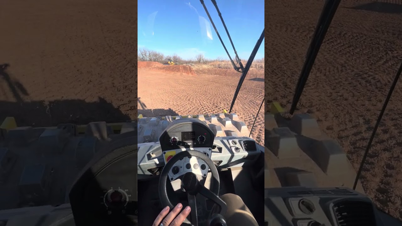 Manejando aplastadora 