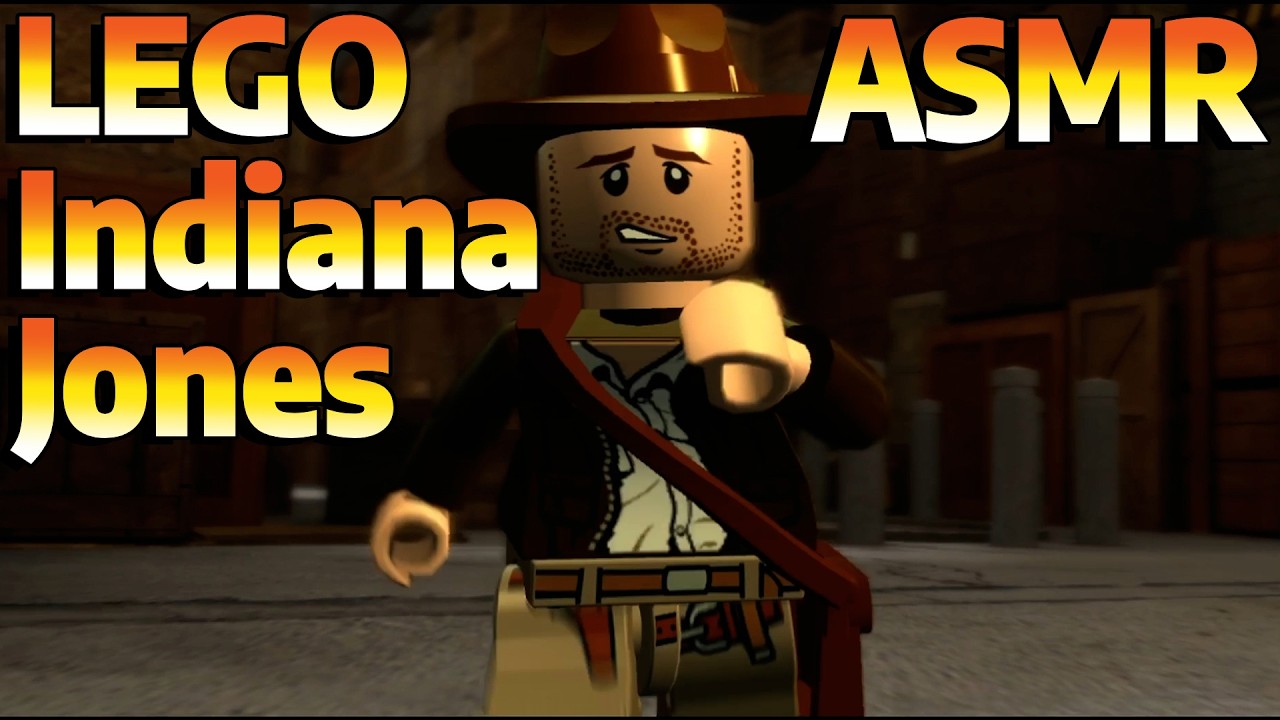 Exploring LEGO Indiana Jones 2 | ASMR (Inaudible Whispering)