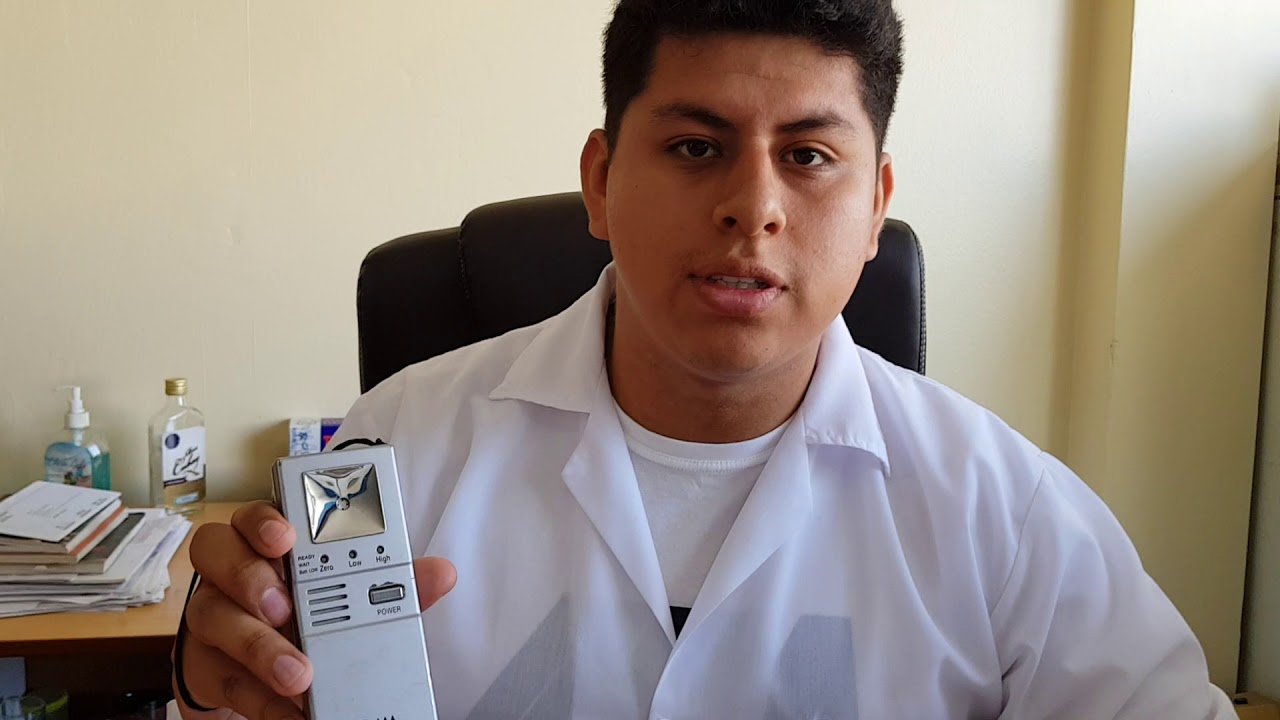 ALCOSCAN AL1100 - CORRECTO USO