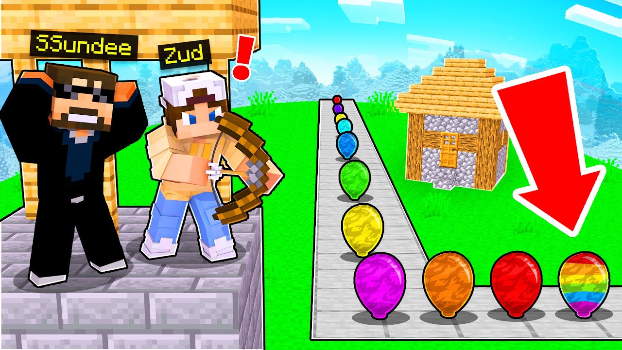 CRAZY 2v2 Tower Defense in Minecraft