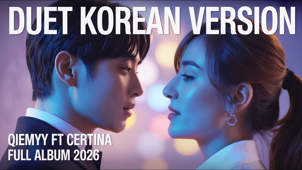 💜Duet Korean Version💜Di Sini Tetap Menanti - QIEMYY Feat CERTINA💜Full Album Playlist #kpop
