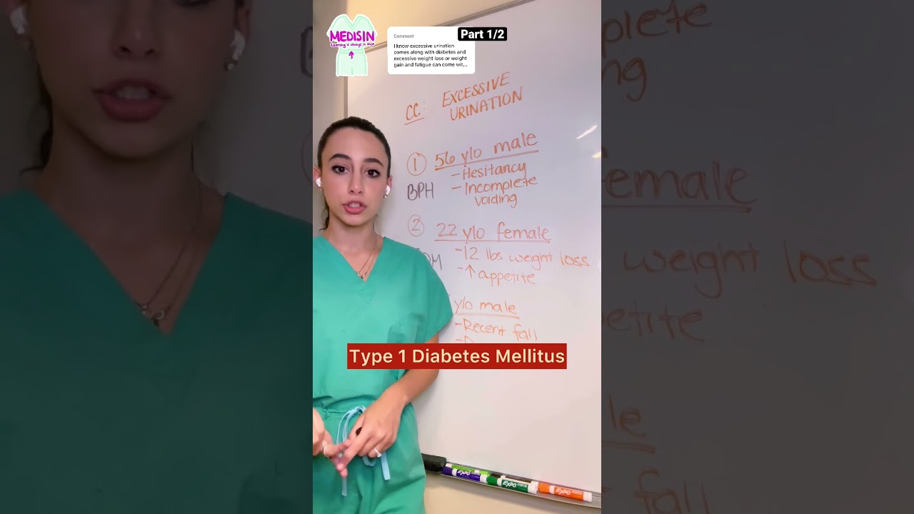 ⭐️ DIAGNOSES - Excessive Urination #medisin #medisinstyle #medicine #diagnosis #urination