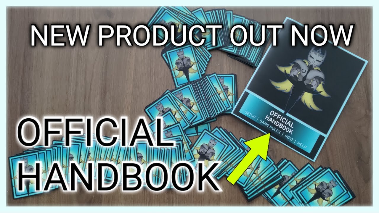 NEW Handbook Rulebook out now! Homemade TCG