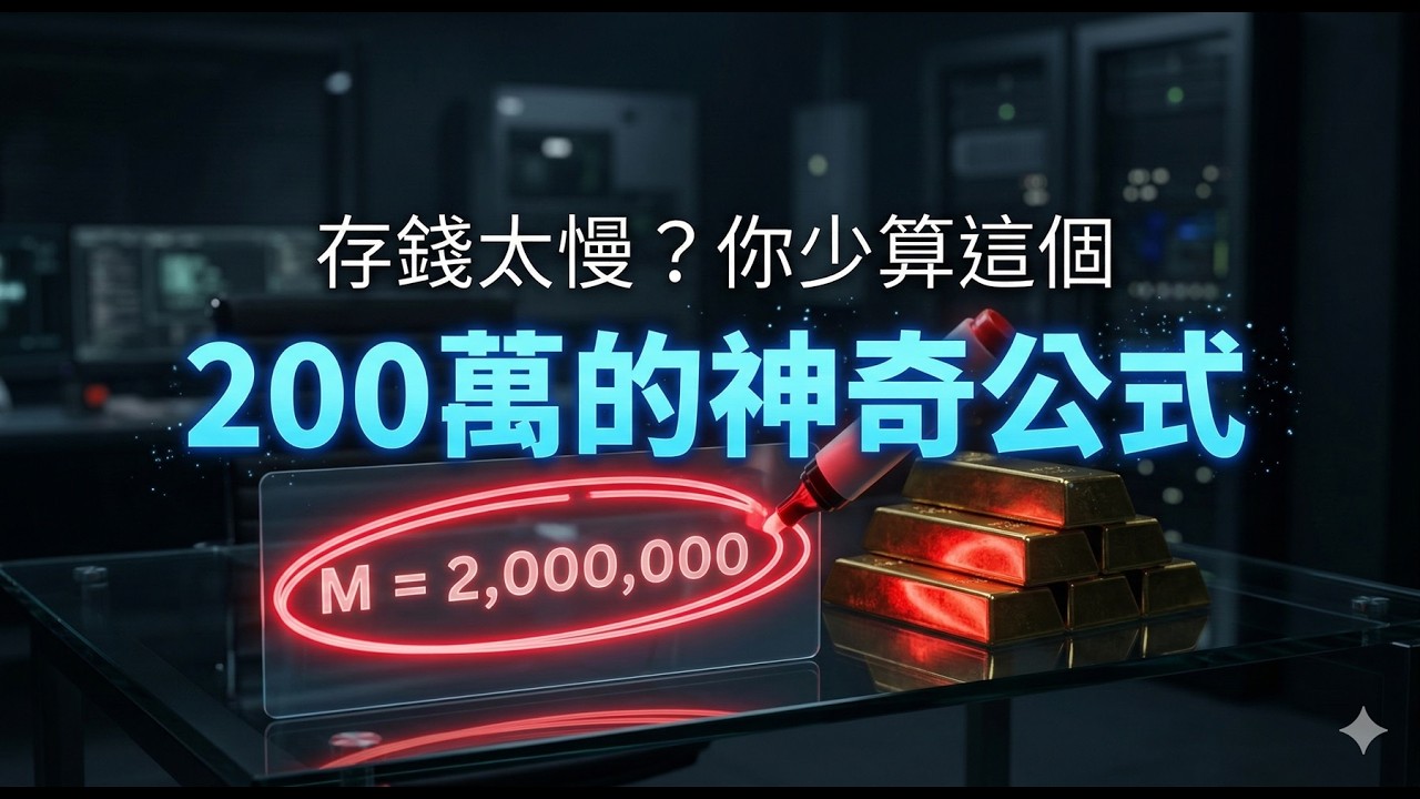 多數人不知道！存款跨過「200萬」門檻，資產增長直接快 3 倍｜00919 實測大公開
