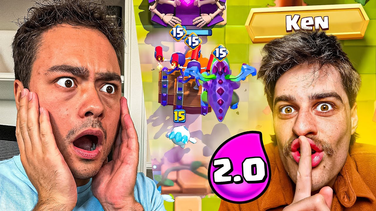Ik Probeerde het Ken Deck op Clash Royale...