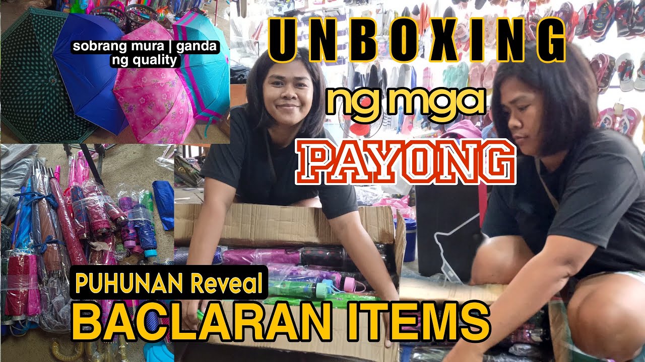 PAYONG UNBOXING plus PUHUNAN REVEAL from BACLARAN | RTWniMadamClaire