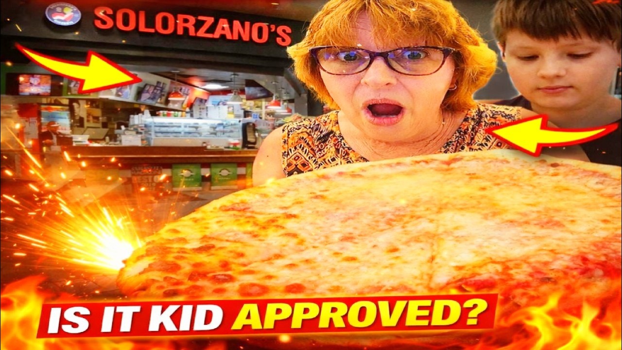 Eating Mall Pizza! Solorzano’s Pizzeria in the Lakeland Square Mall … And I Was NOT Ready For This!