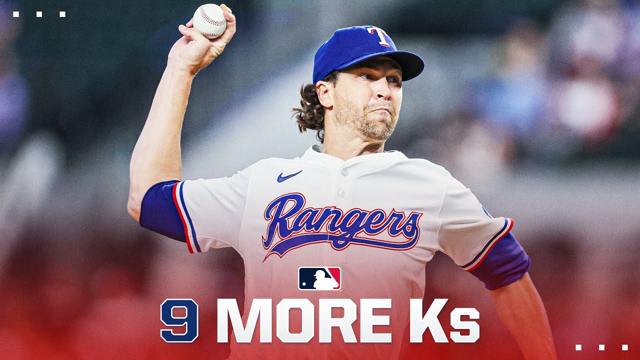 Jacob deGrom adds 9 strikeouts to his 2025 total! (Rangers win behind their ace AGAIN!)