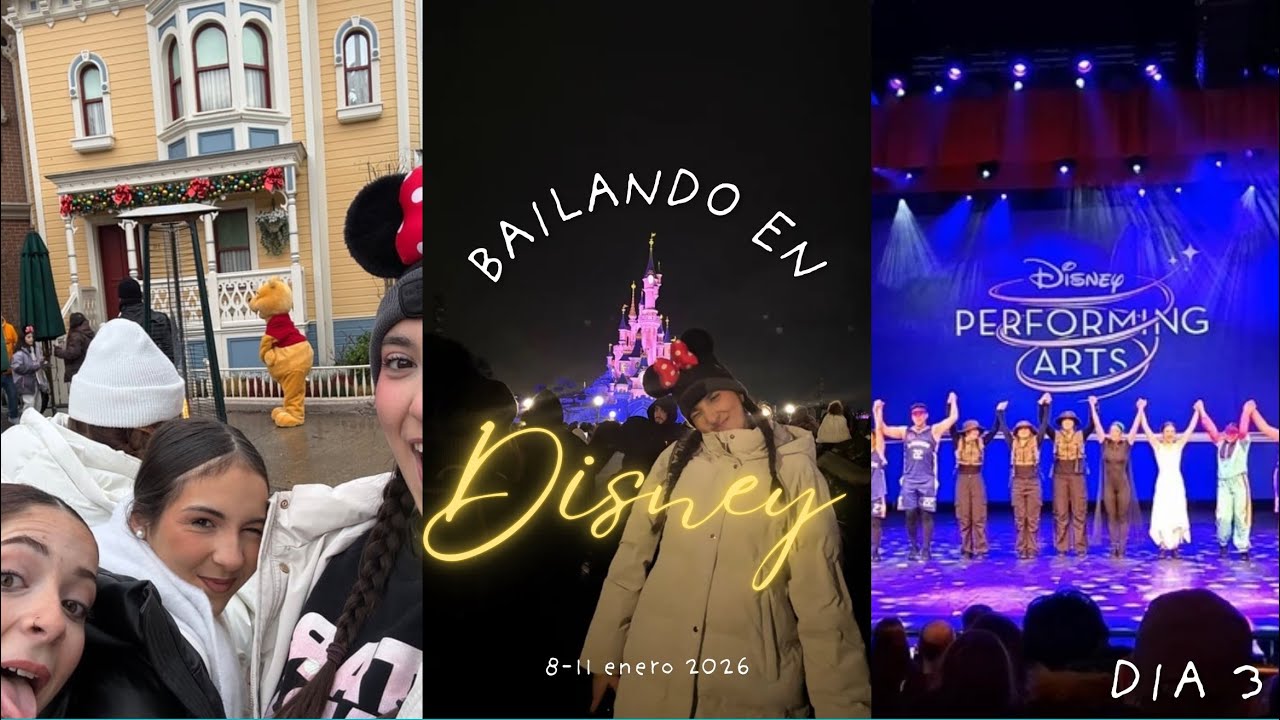Por fin, bailamos en Disney || bailando en Disney, dia 3