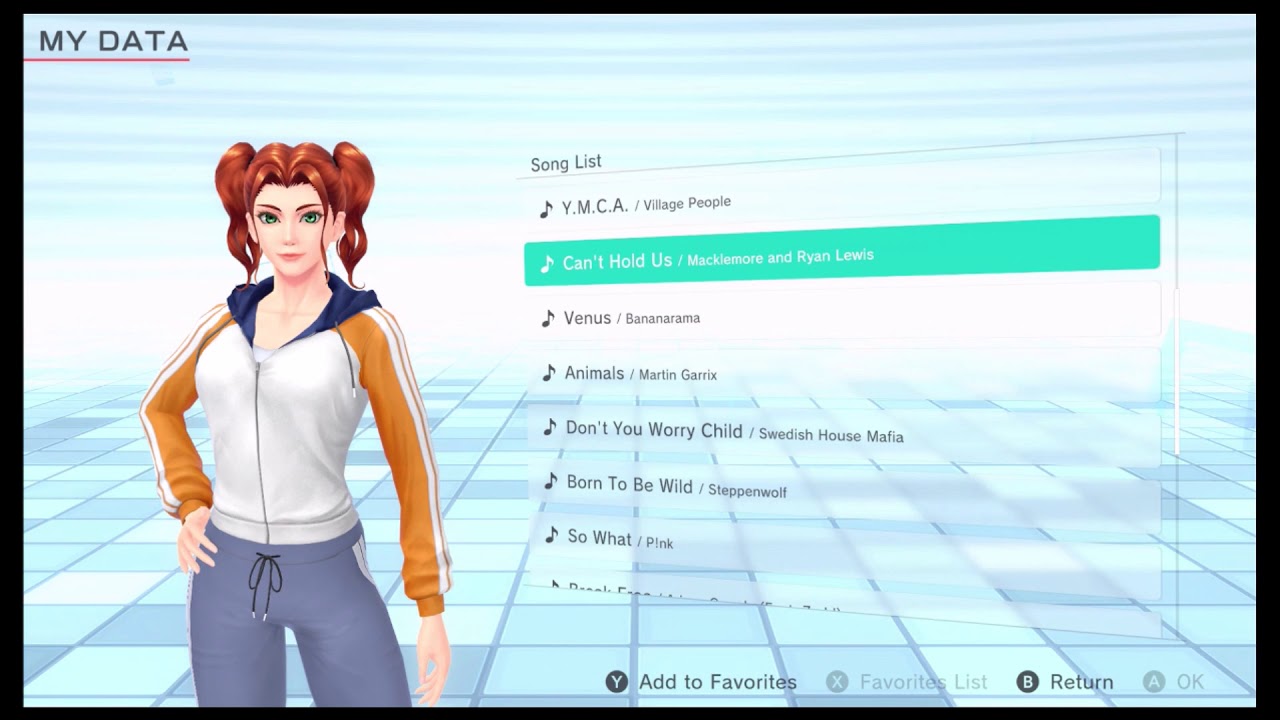 Fitness Boxing 2 - Songlist