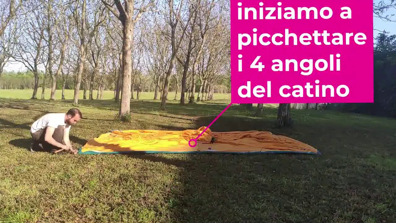 Come montare una tenda jamboree