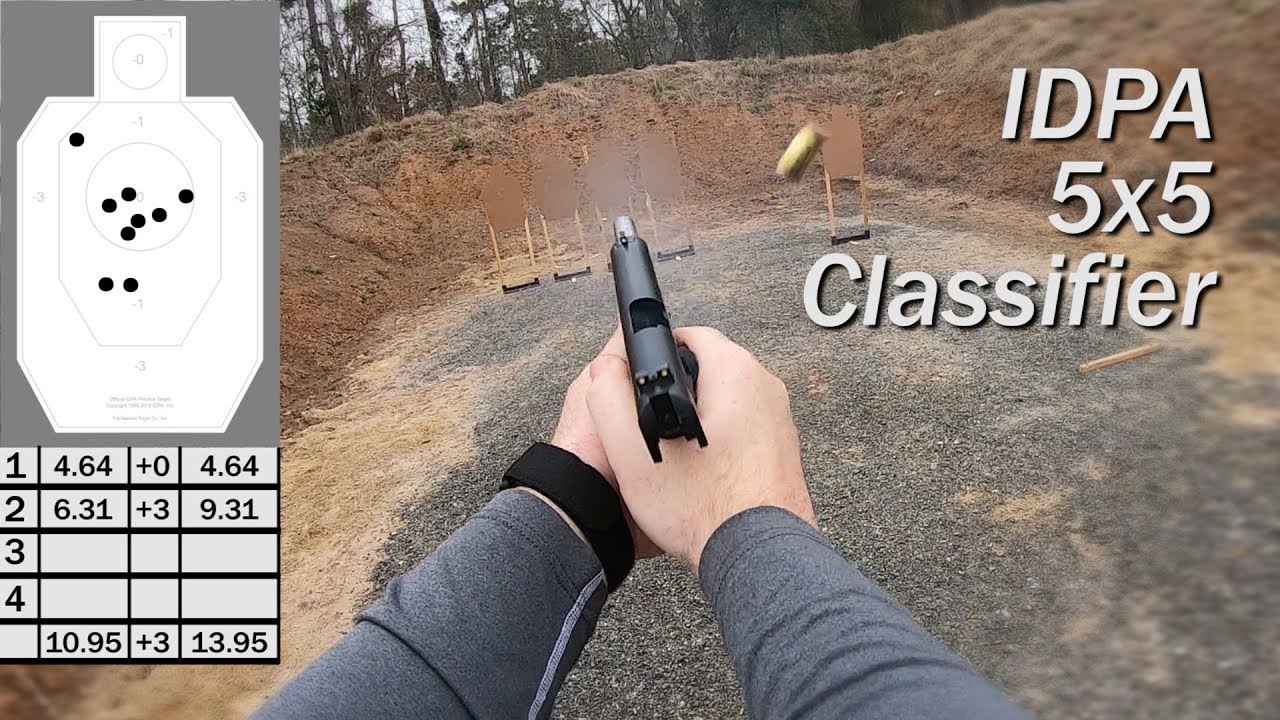 IDPA 5x5 Classifier