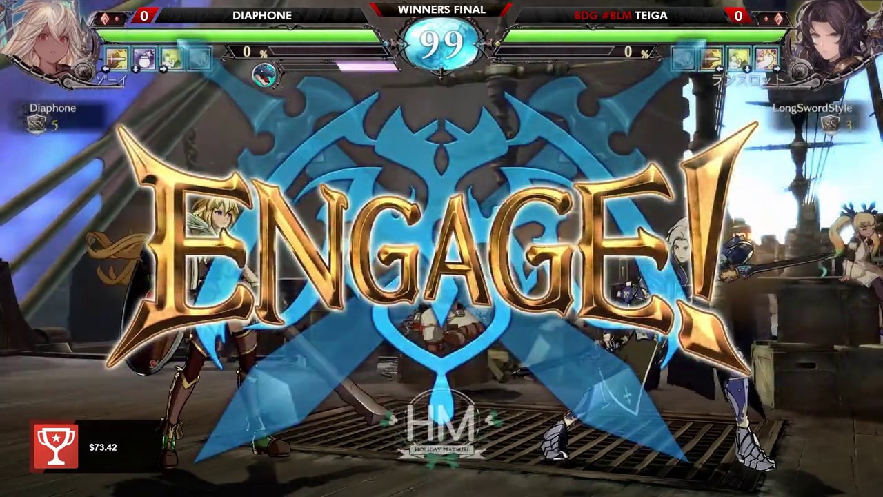 Diaphone (Zooey) vs BDG|Teiga (Lancelot) - Pools - GBVS Eps 12