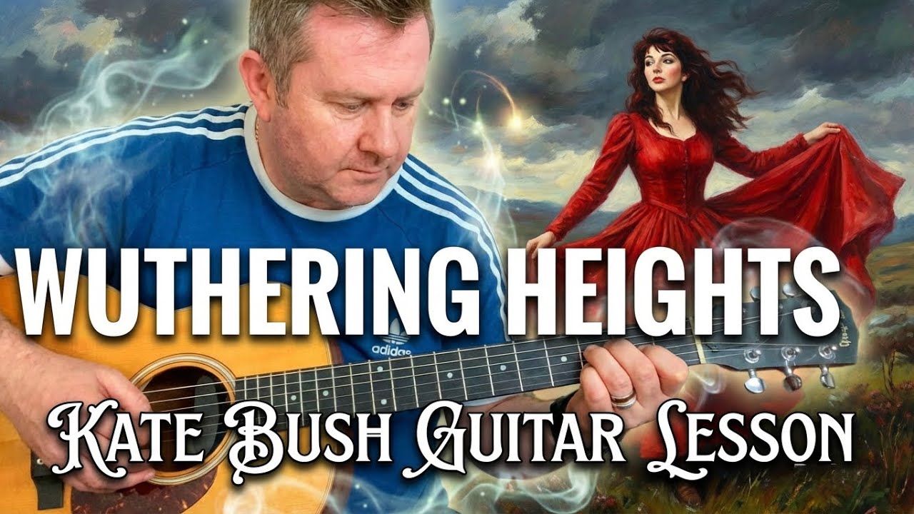 Wuthering Heights - Урок игры на акустической гитаре Кейт Буш (номер аккордов)