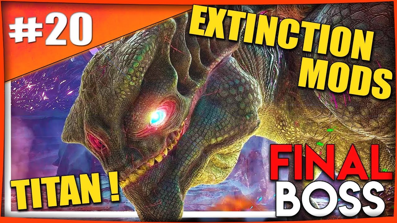 KING TITAN FIN | ARK EXTINCTION Mod Fr #Ep20