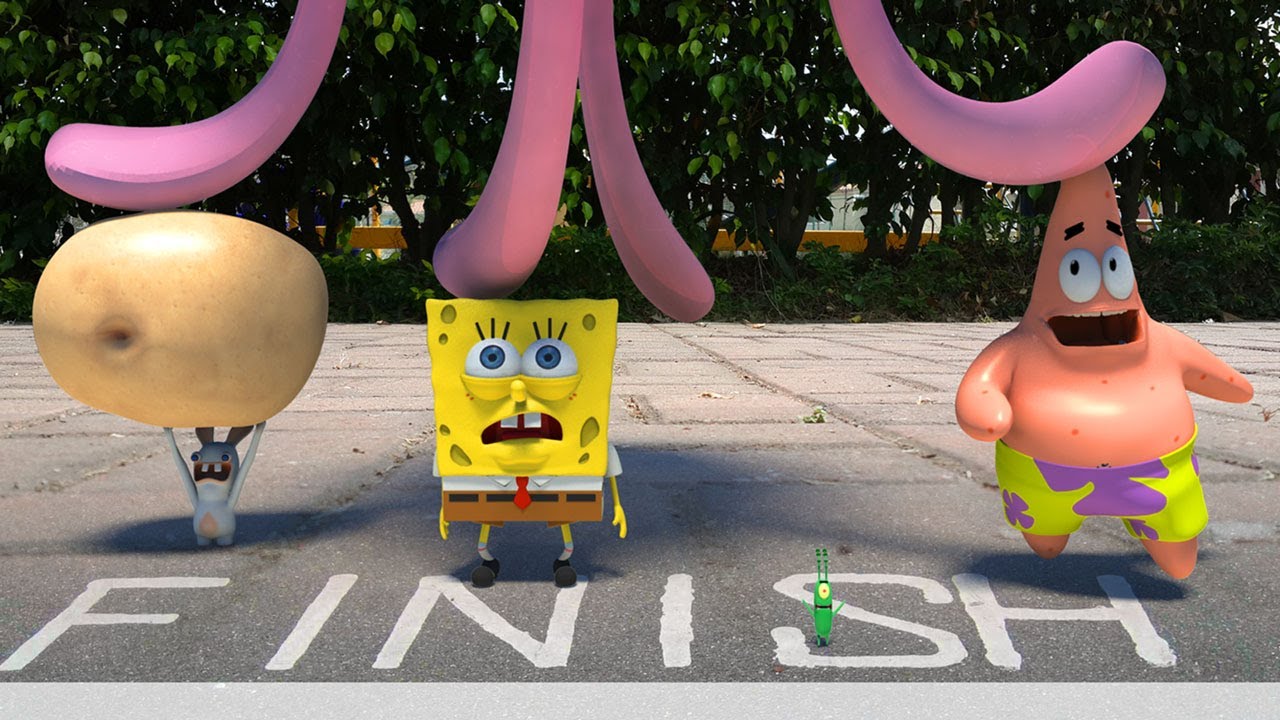 Olympic Fry Cook Games (2/2) - SpongeBob in real life