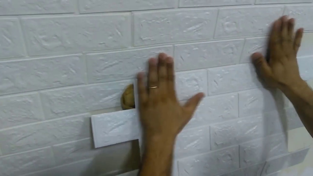 Como aplicar PLACA 3D  (Tijolinho)
