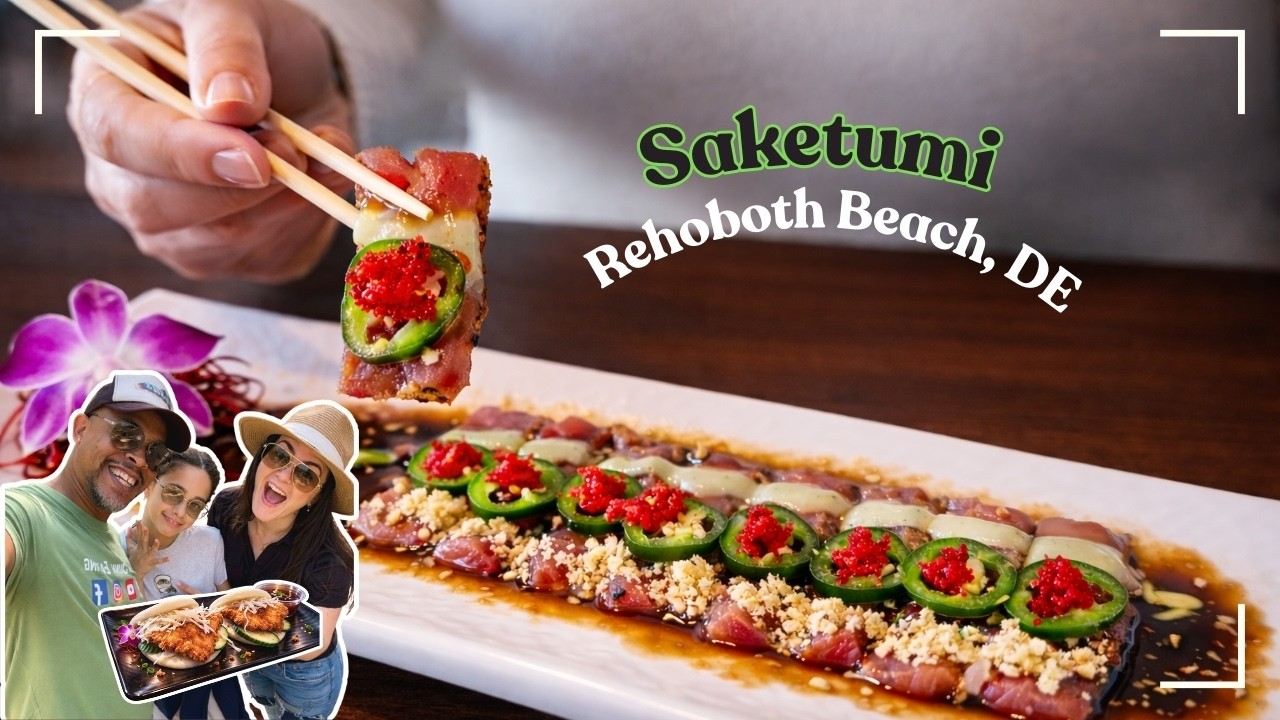 Is Saketumi a good sushi restaurant in Rehoboth Beach, DE? 🤔 | Never Dunn Eating