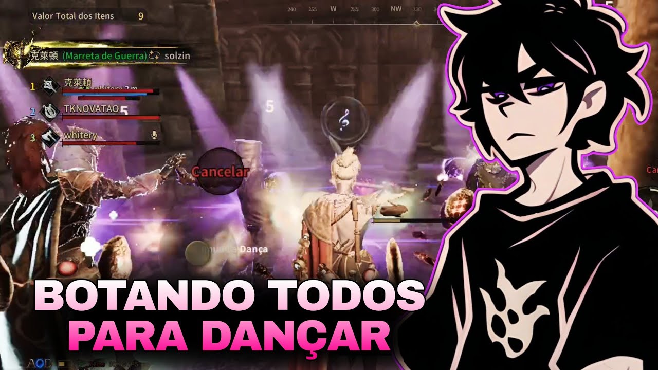 FAZENDO TODOS DANÇAREM COM O NOVO BARDO DO ABYSS OF DUNGEONS 