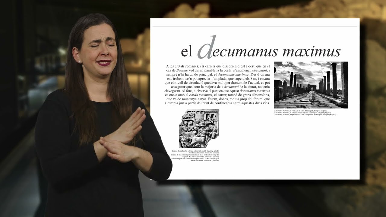 El decumanus maximus