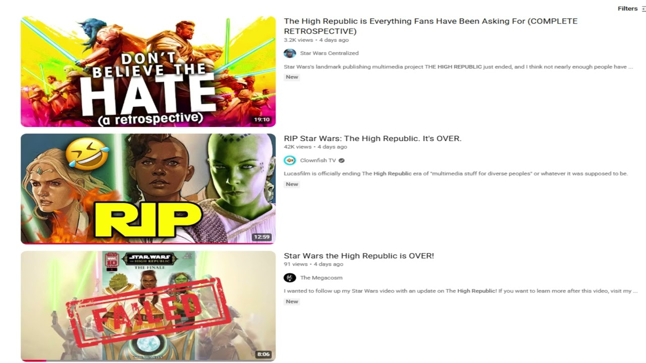 Nobody Noticed High Republic Ended For A Reason
