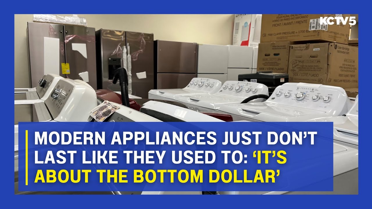 Modern appliances just don&rsquo;t last like they used to: &lsquo;It&rsquo;s about the bottom dollar&rsquo;