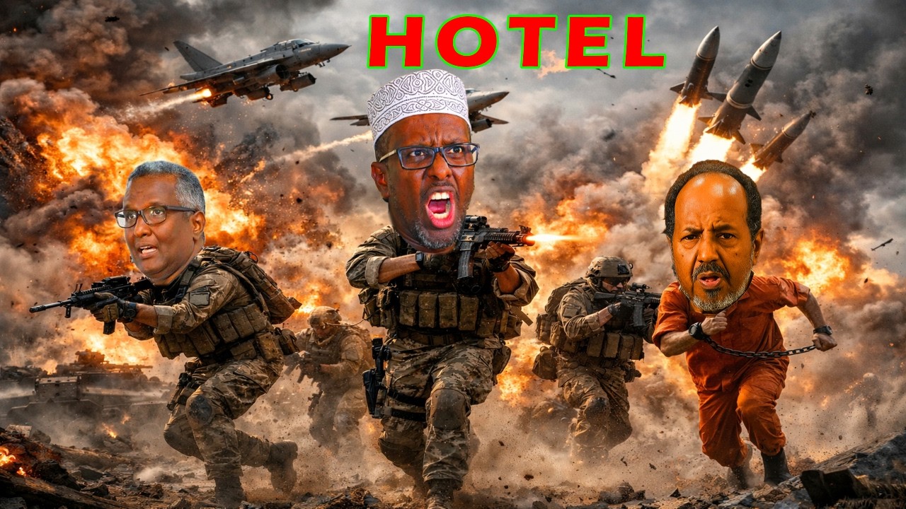 DEG DEG: Sh Shariif oo Caawa Weerar ku qaaday Hotel-ka Elit, kala Cararay & Xasan Sh oo la qabtay..