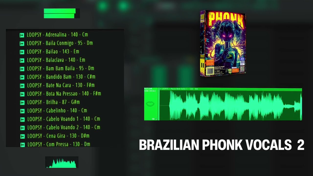 [FREE] BRAZILIAN PHONK VOCALS 2 | Free Acapella | Vocal Samples, Acapellas