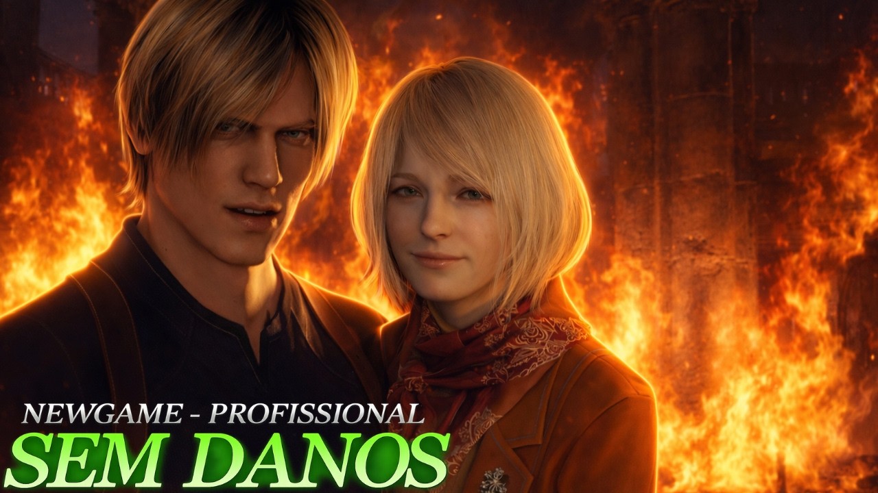 🔴Resident Evil 4 Remake Sem DANOS Sem RPG  🔴