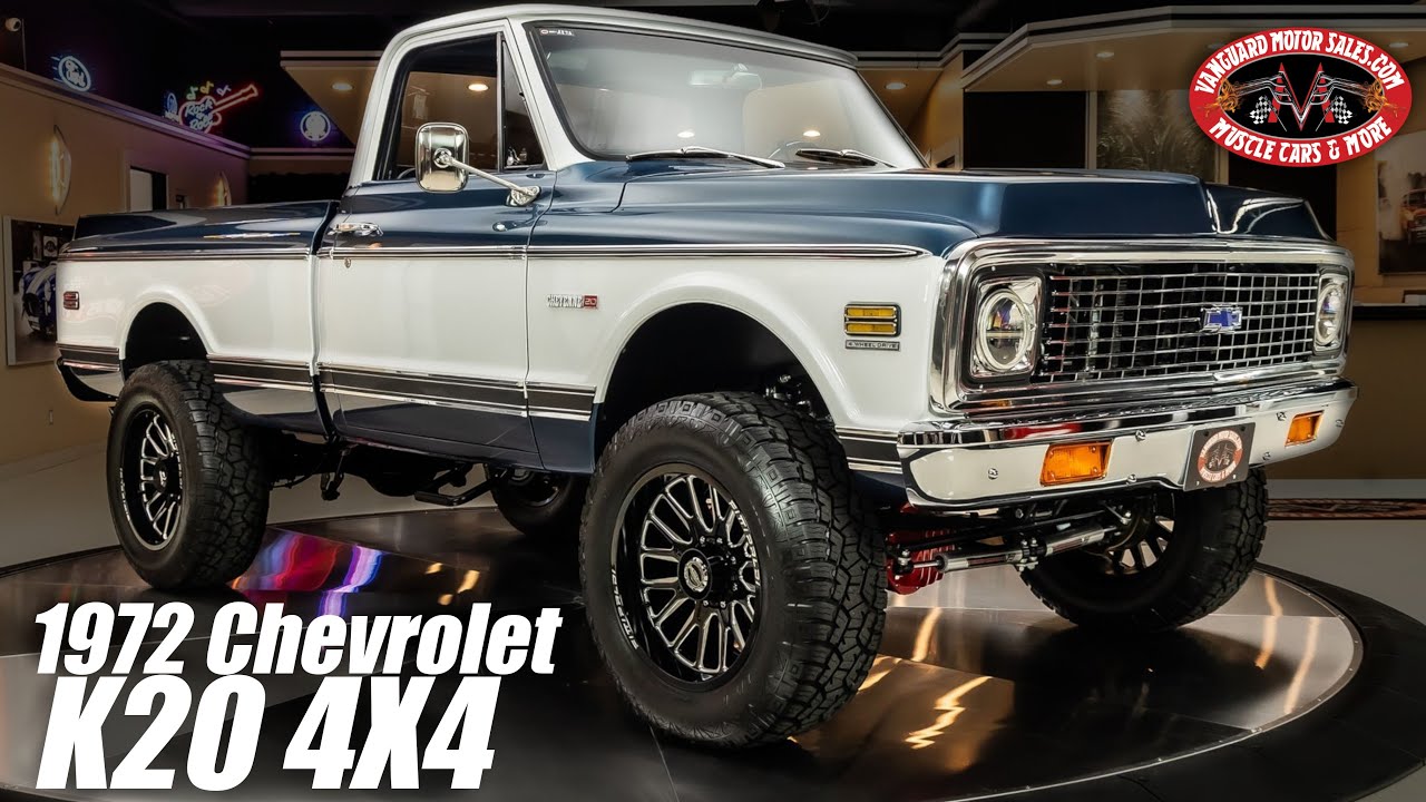 Продается Chevrolet K20 4X4 Restmod 1972 года выпуска, Vanguard Motor Sales, № 2873.