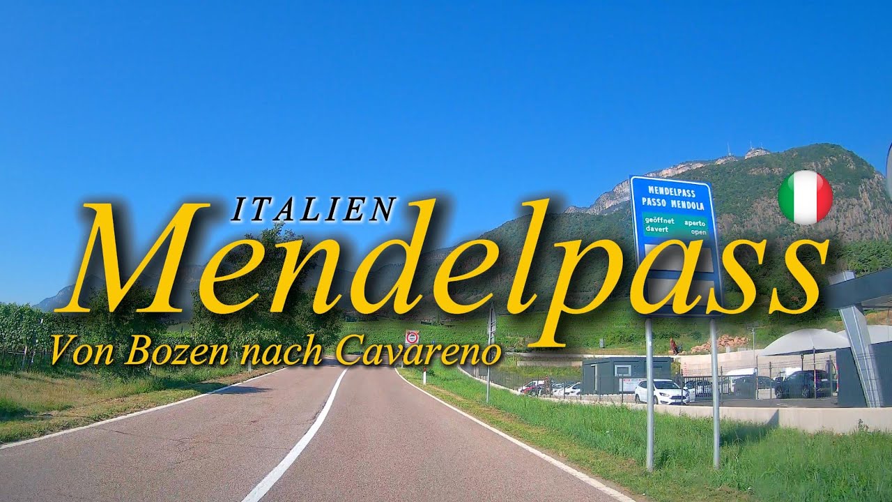 IT : Mendelpass - Von Bozen nach Cavareno
