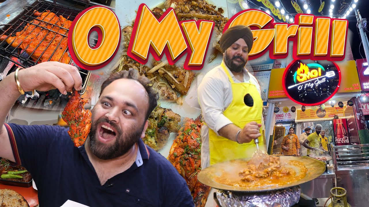 Sardar Ji Serves Unique Chicken | Best Nonveg Food In Chandigarh | Delhi Shimla Highway