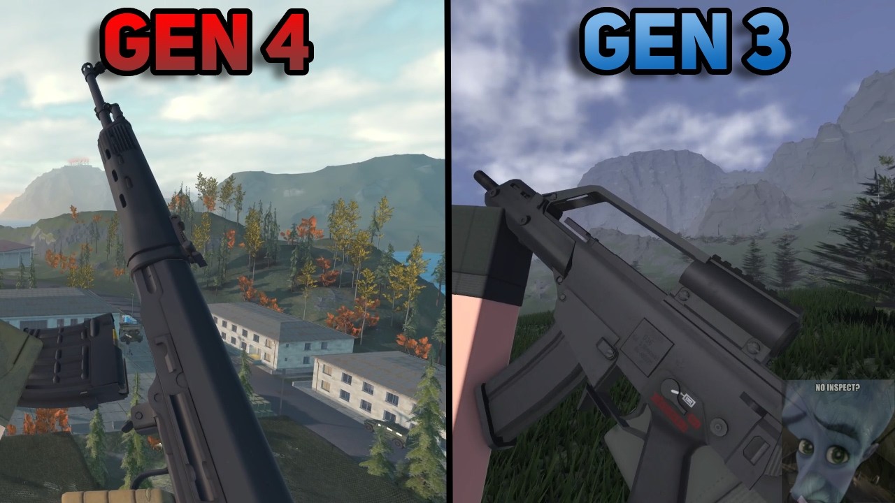 All Weapons Reload & Inspect Anims in Blackhawk Rescue Mission 5「 GEN 3 & GEN4 」