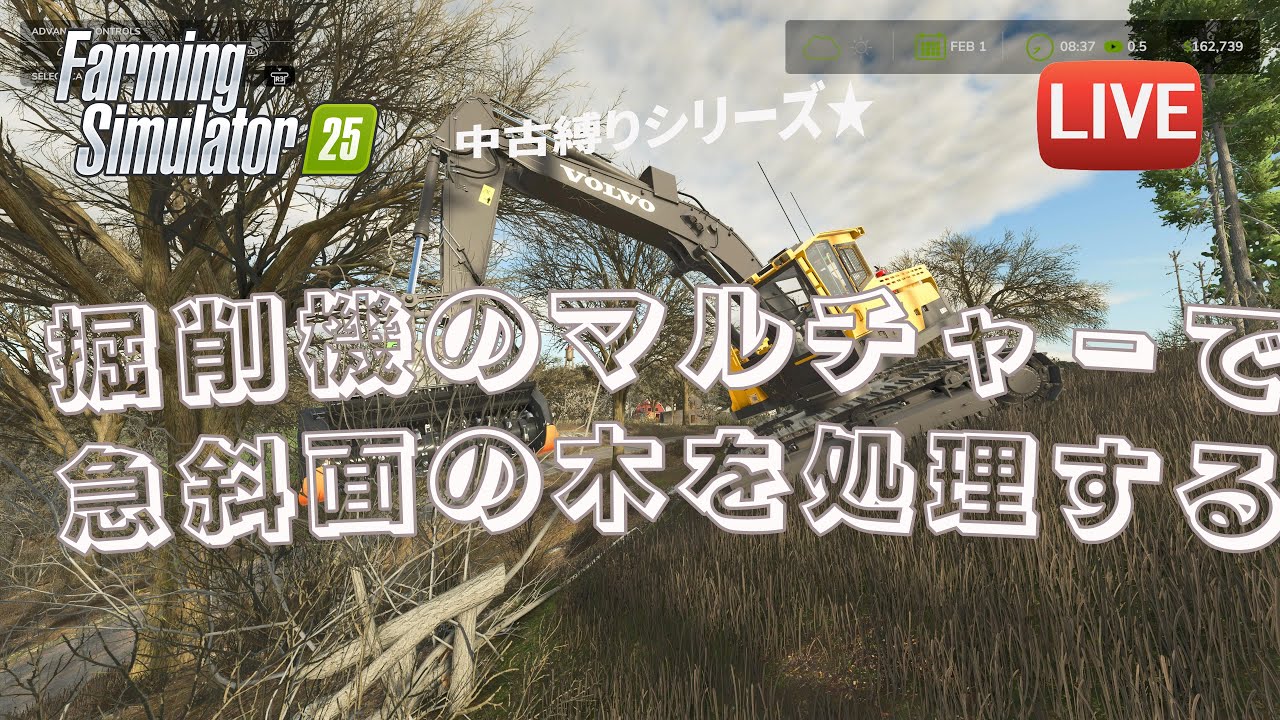 [FS25 Riverbend 中古縛り] 　中古ビジネス、１年もちましたー！！さらなる発展を目指して今年もがんばるぞー♪