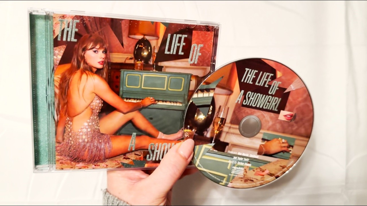 Unboxing Taylor Swift The Life of a Showgirl (Life Is A Song Acoustic Version) CD