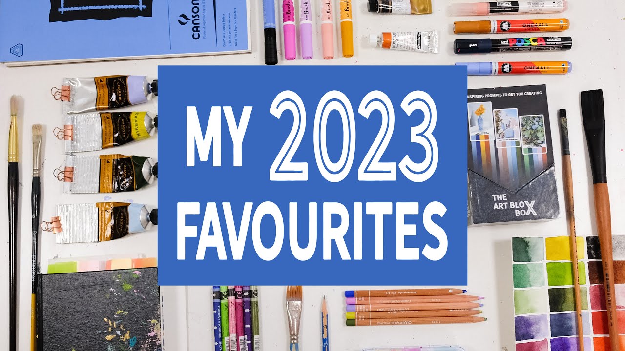 Favourite Art Supplies Of 2023