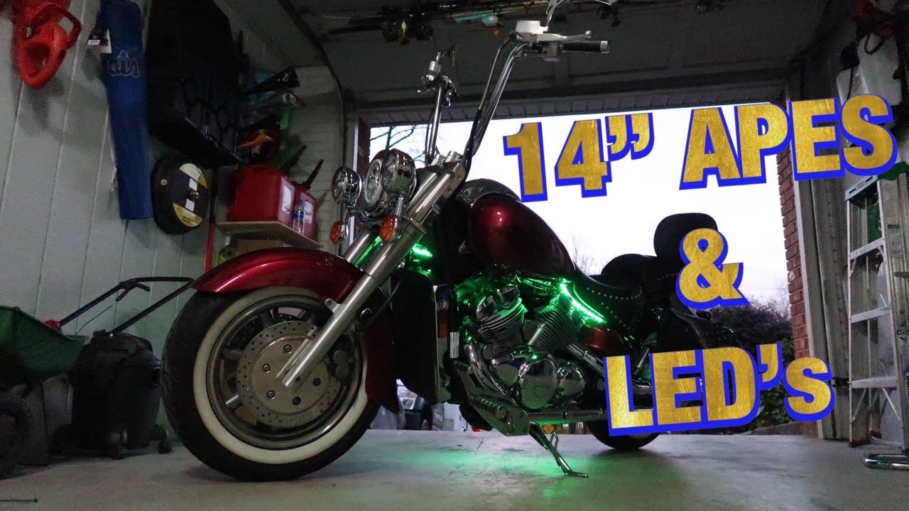 APE HANGERS & LED'S!!!