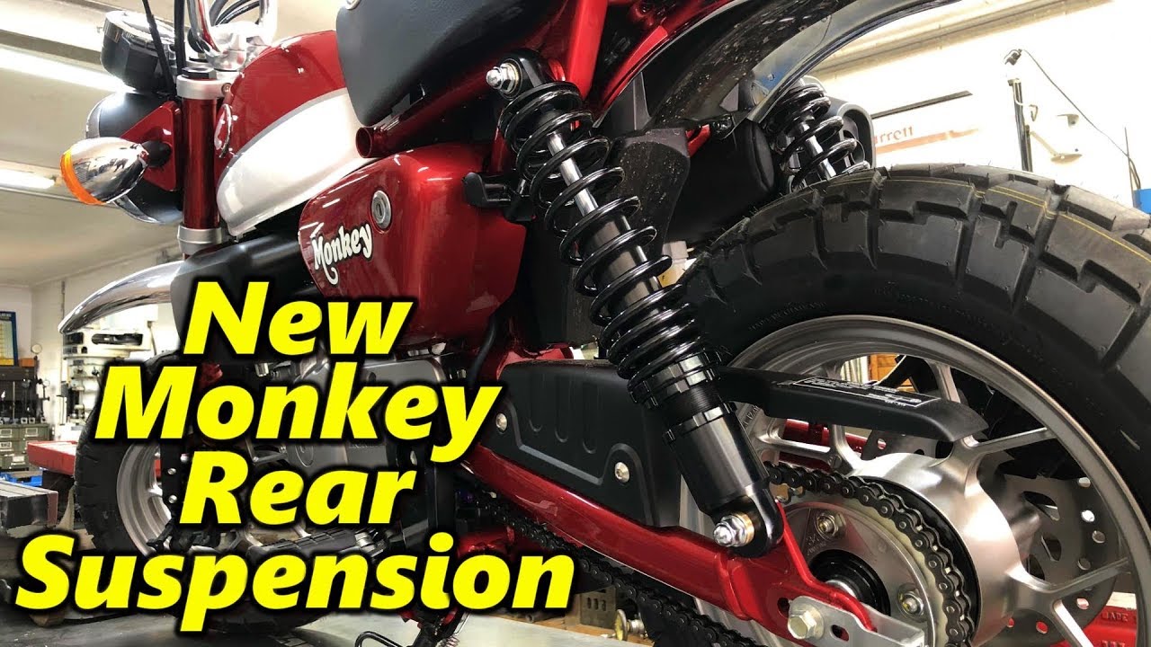 Установка подвески Honda Monkey MNNTHBX