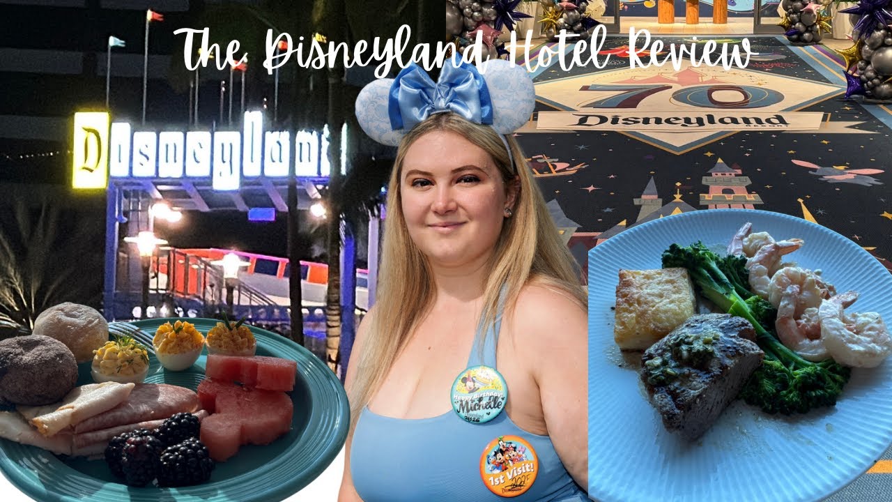 FULL DISNEYLAND HOTEL REVIEW - Disneyland Vlogs Day 1