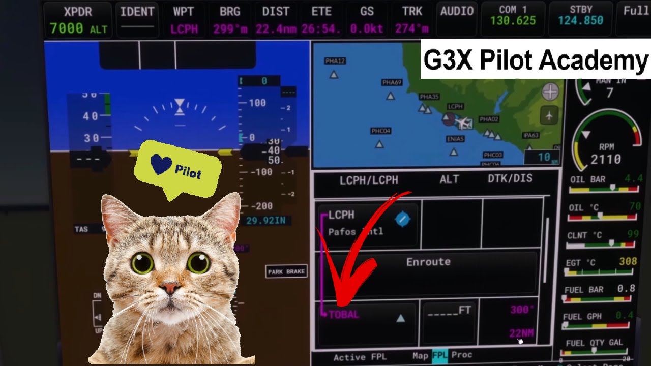Mastering the Garmin G3X Touch 👉 Full Flight Plan Setup Tutorial | MSFS 2024/2020 ✅