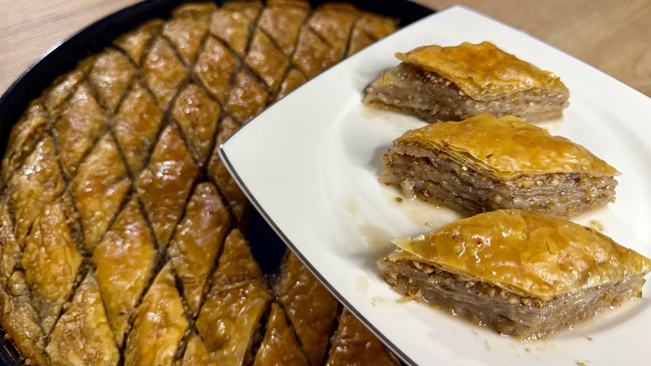 📣GÜNDE 20 TEPSİ SİPARİŞ ALDIĞIM EV BAKLAVA TARİFİ💯TÜM PÜF NOKTALARIYLA  CEVİZLİ EV BAKLAVASI