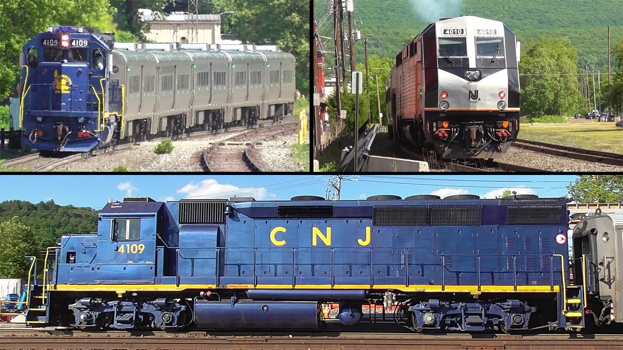 The CNJ Heritage Unit on its First Run in Months on the Port Jervis Line