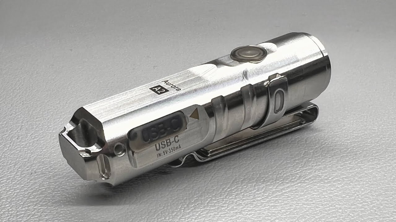 RovyVon A2 EDC Flashlight Review @RovyVonGear