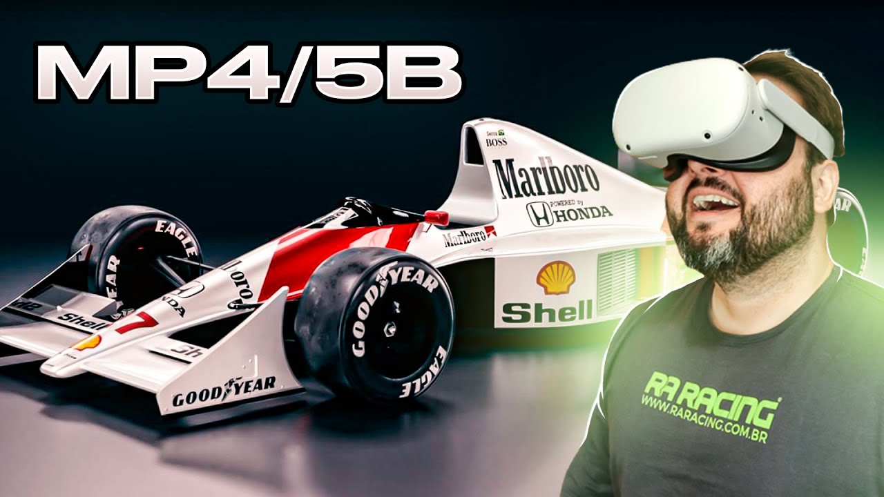 ACELERAMOS A MCLAREN MP4/5B - CARROS DO AYRTON SENNA PARTE 2 - AUTOMOBILISTA 2 OCULUS VR