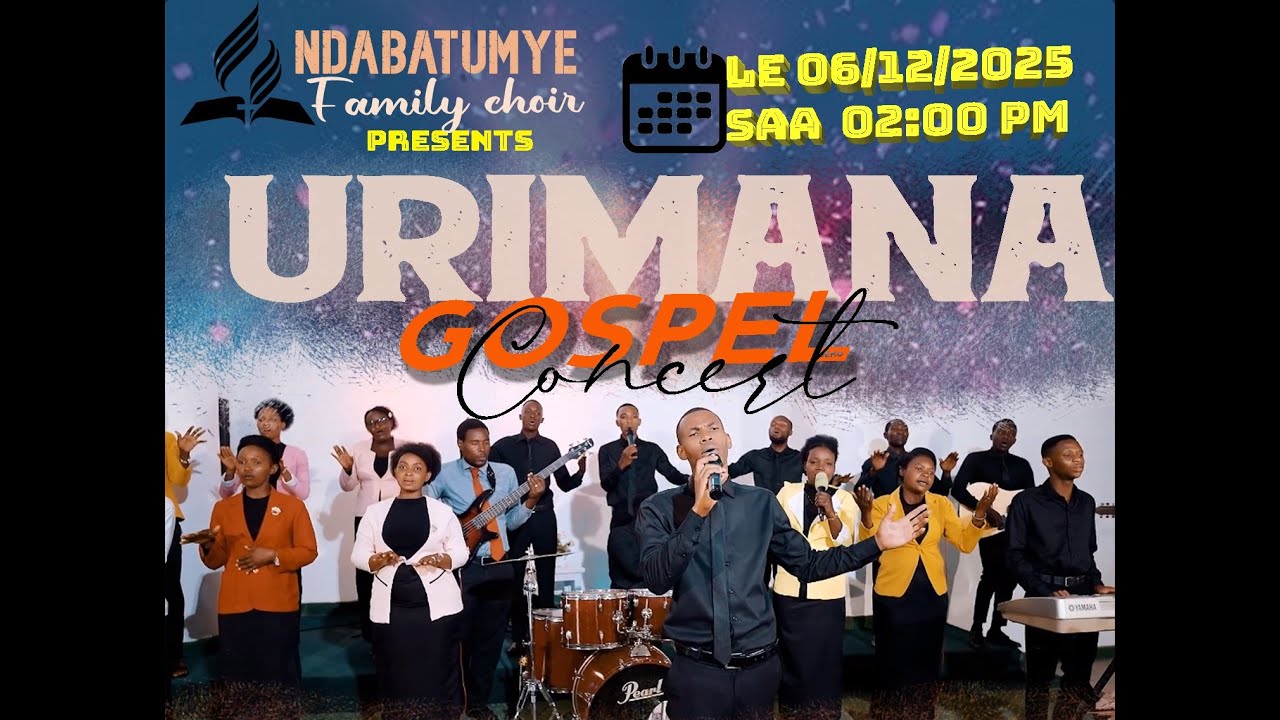 🔴 URIMANA  LIVE CONCERT 06.12.2025  (NDABATUMYE FAMILY CHOIR ) RUYAGA SDA