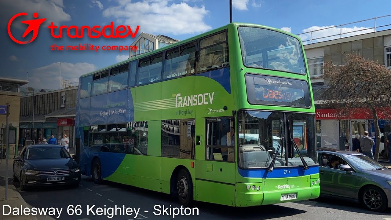 Sweet ZF | Transdev Keighley 2714 (Y714 HRN) | Plaxton President Volvo B7TL ZF | Route 66