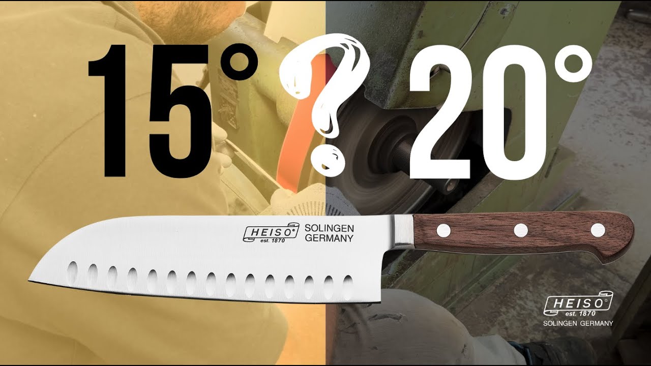 15 oder 20 Grad - was hat es mit dem Schleifwinkel auf sich?