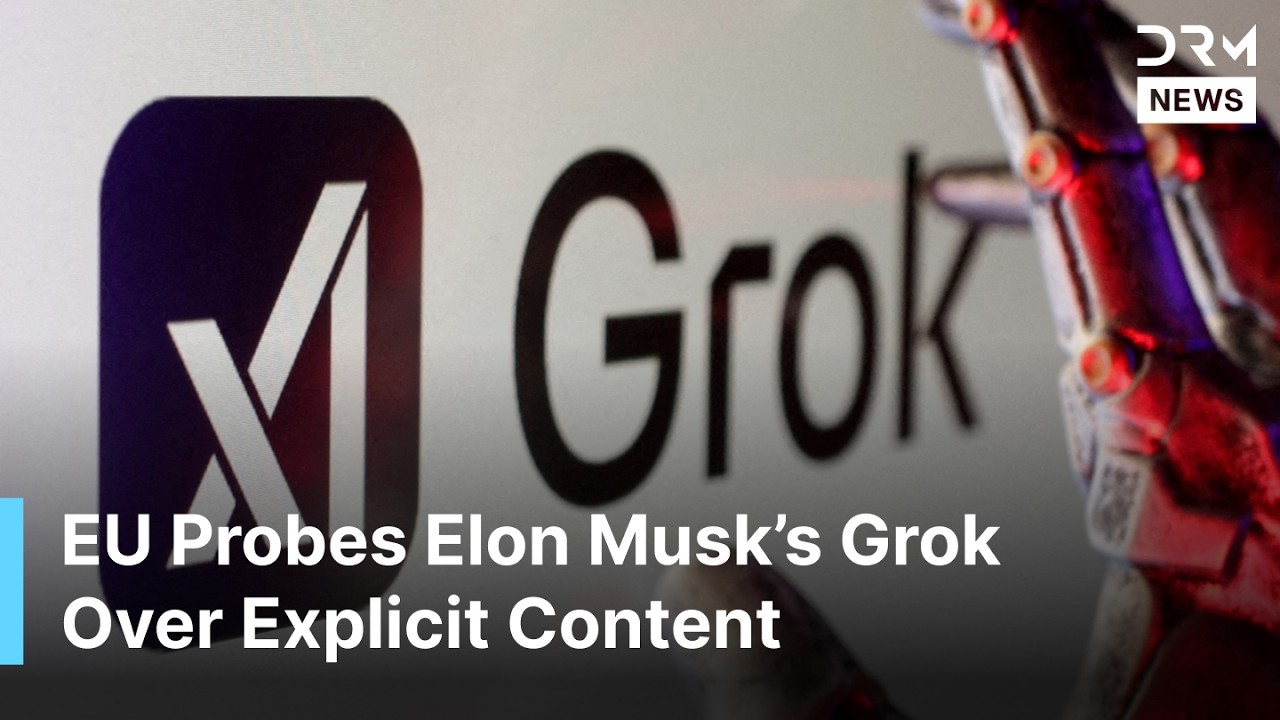 BREAKING NEWS: EU Probes Elon Musk’s Grok Over Explicit Content, X Faces Major Law Test | AI1G